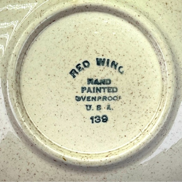 Vintage Red Wing Pottery Quail Dish - Picture 5 of 7